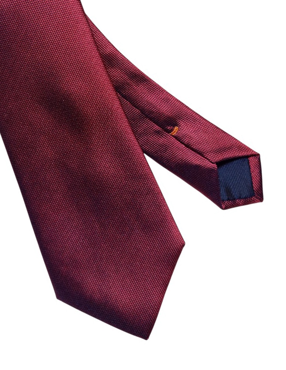 Corbata regular de seda para hombre 3
