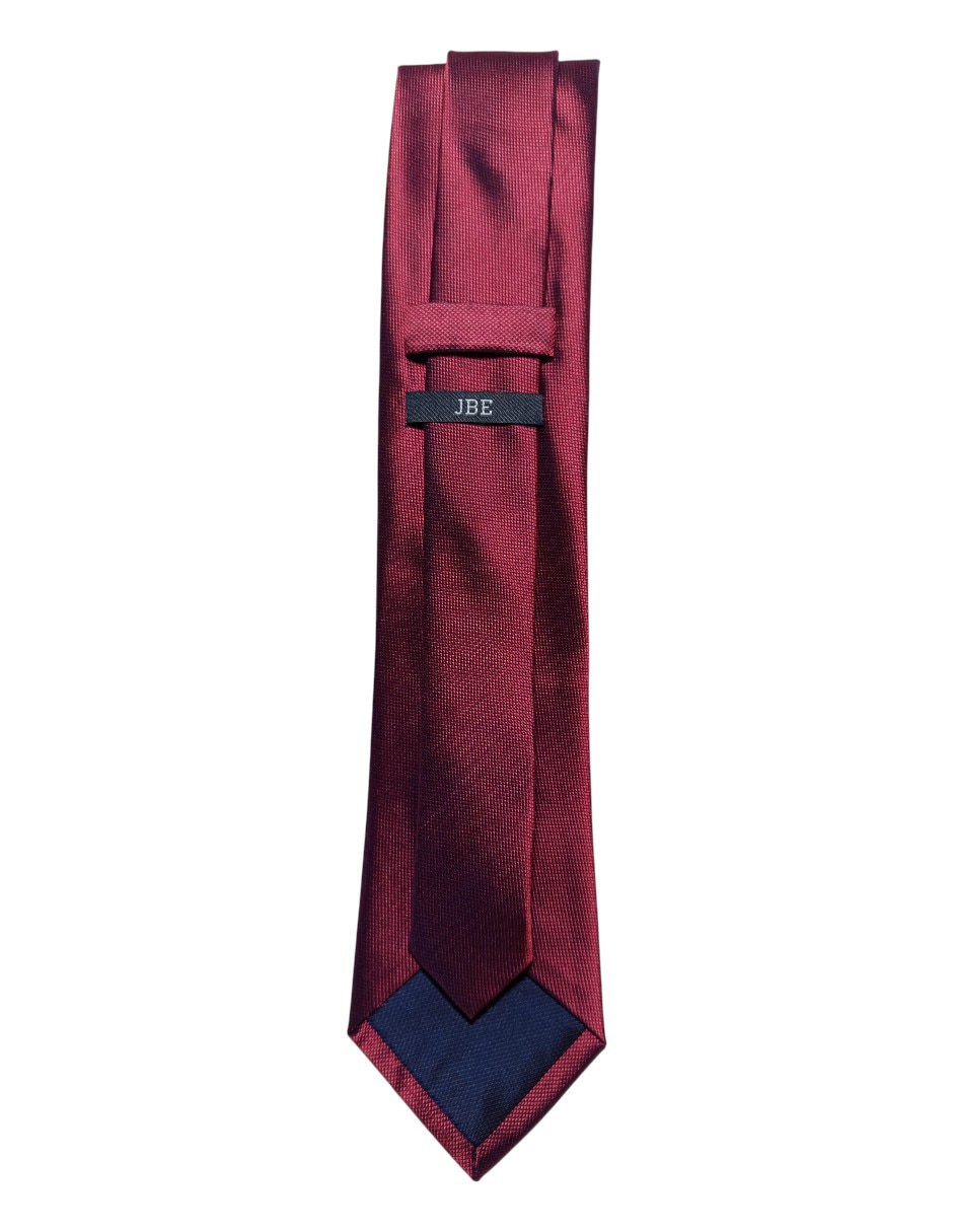 Corbata regular de seda para hombre 2
