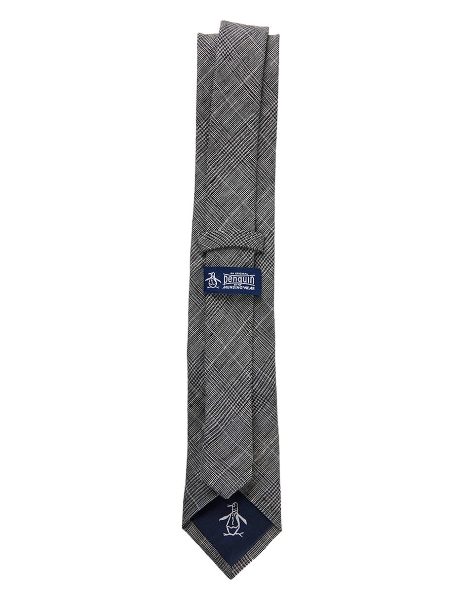 Corbata Original Penguin regular estampado escocés para hombre