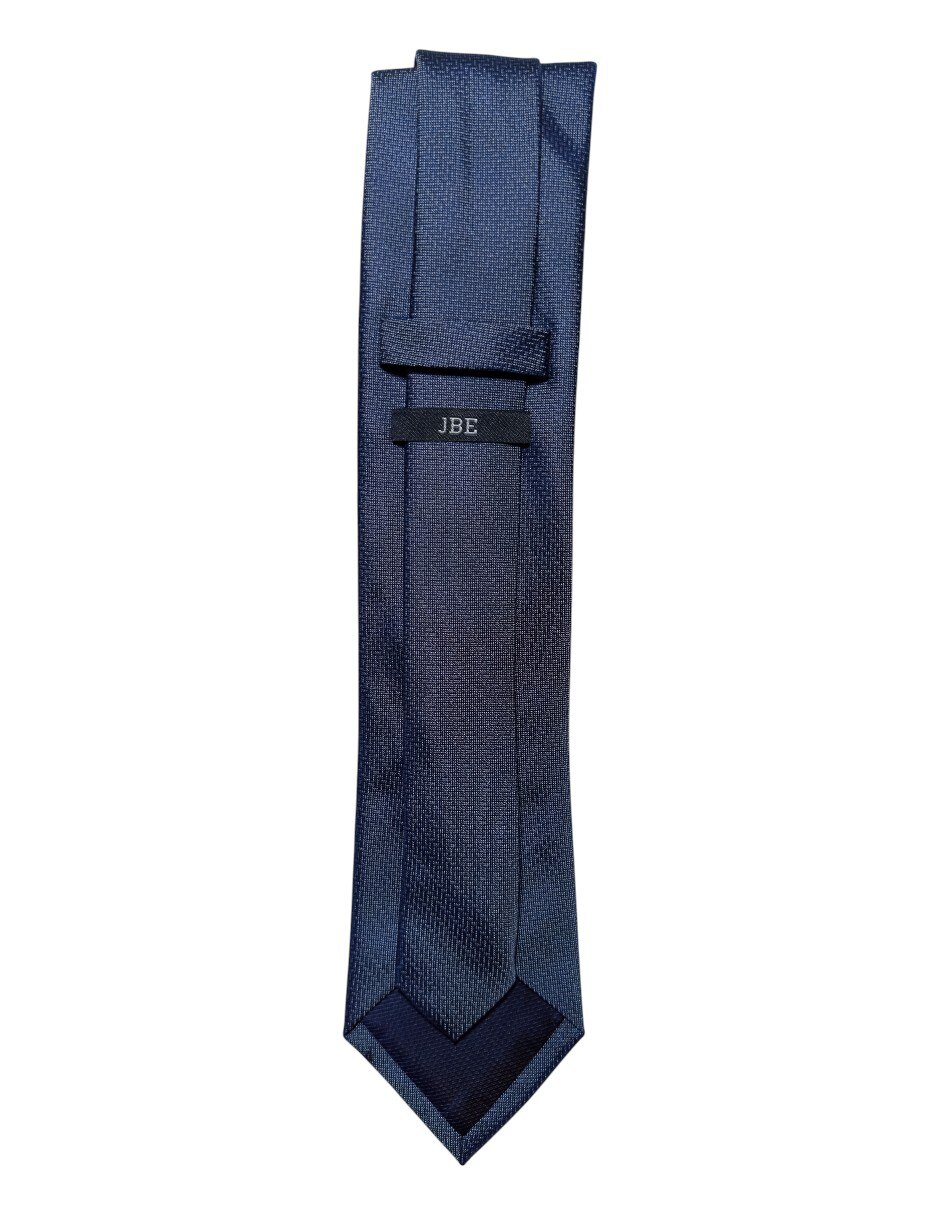 Corbata regular de seda estampado para hombre 2