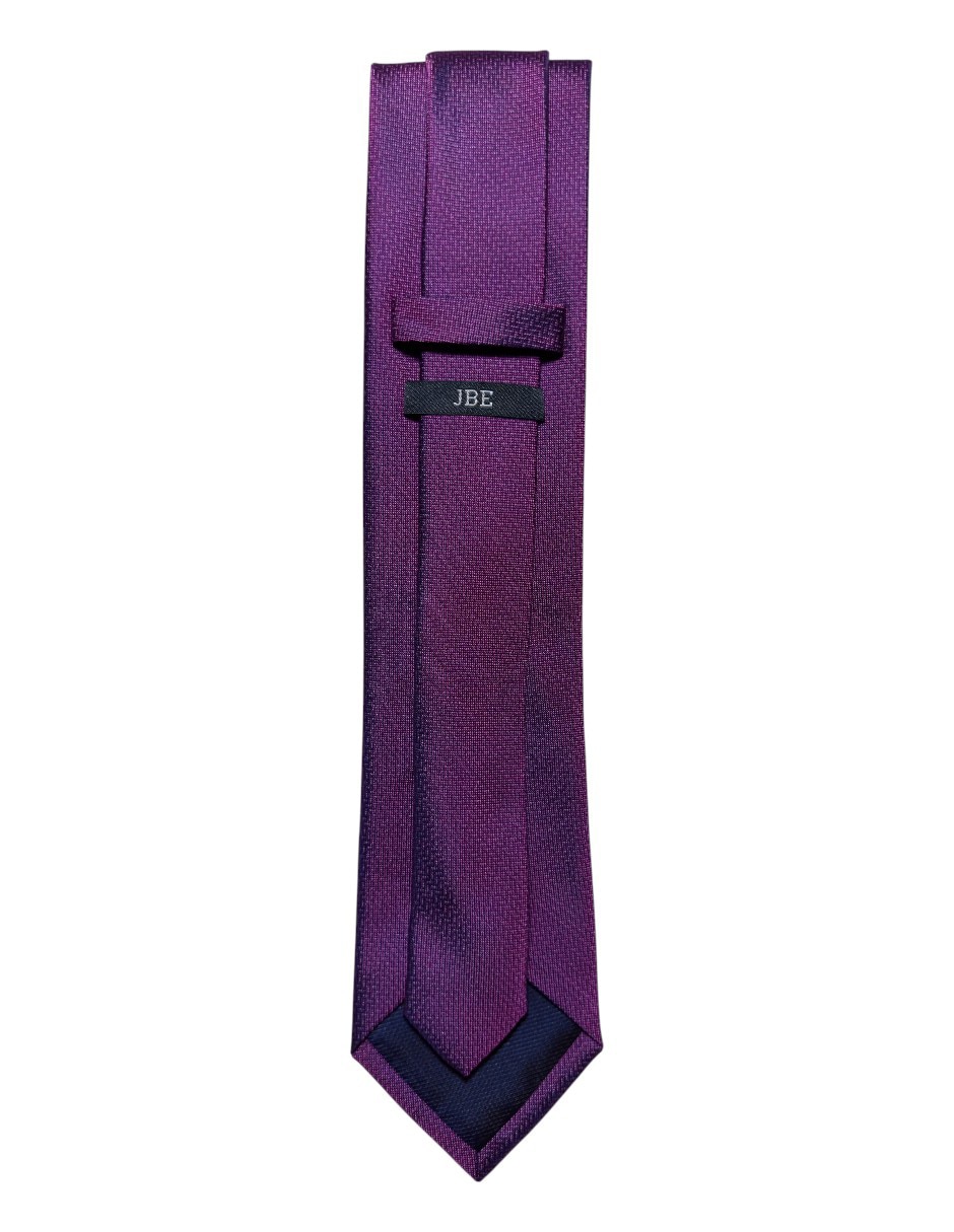 Corbata regular de seda estampado gráfico para hombre 3