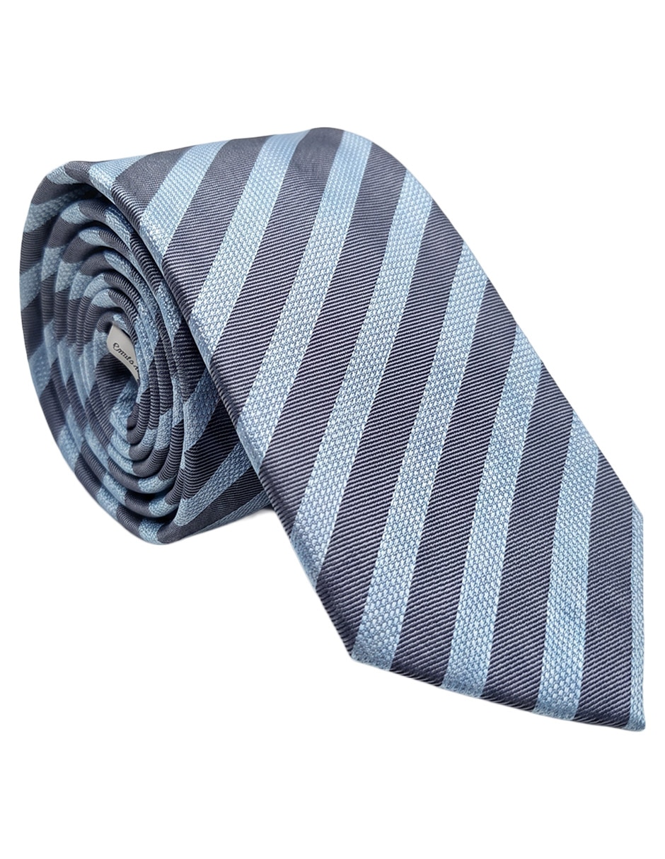 Corbata a rayas de seda Scappino 1
