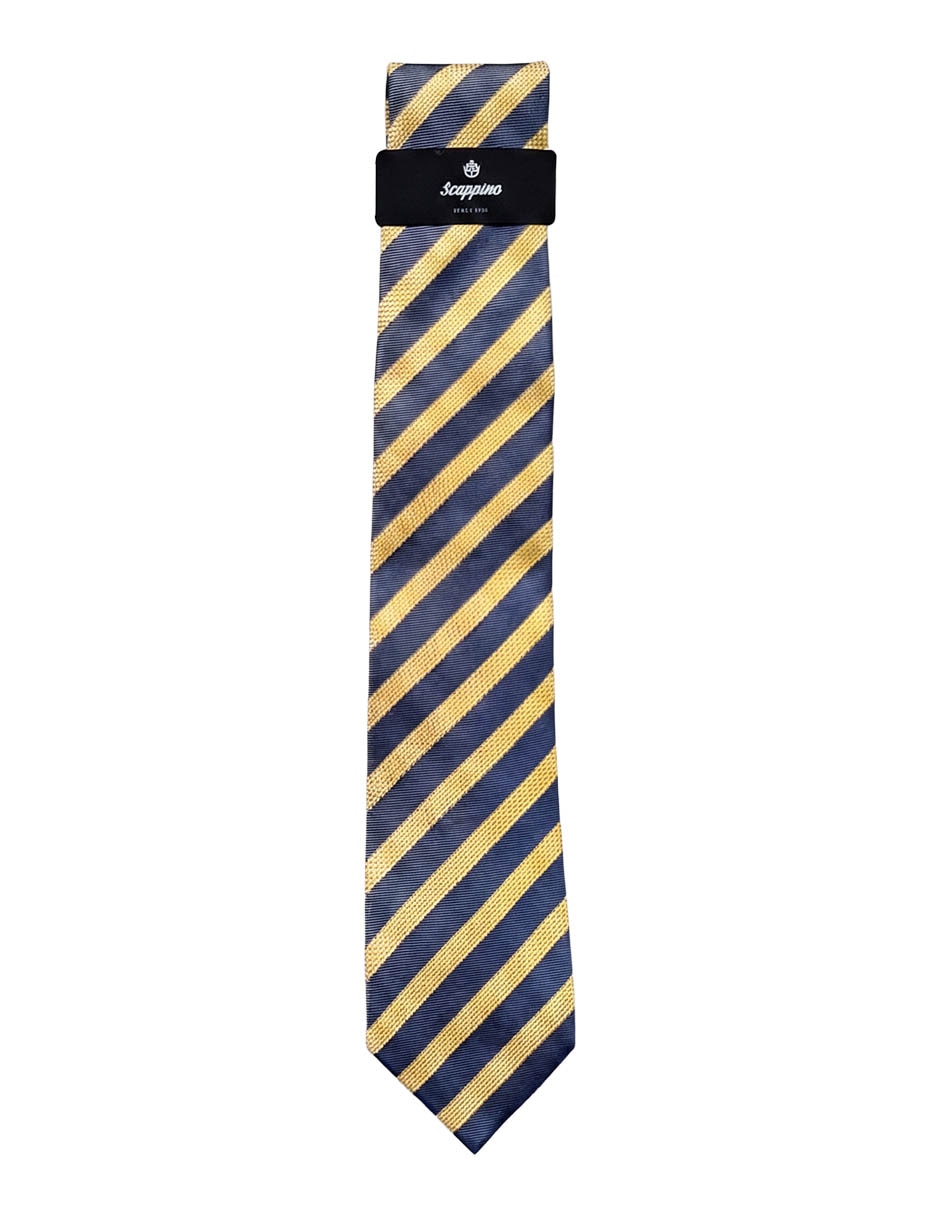 Corbata a rayas de seda Scappino Corbata a rayas de seda Scappino