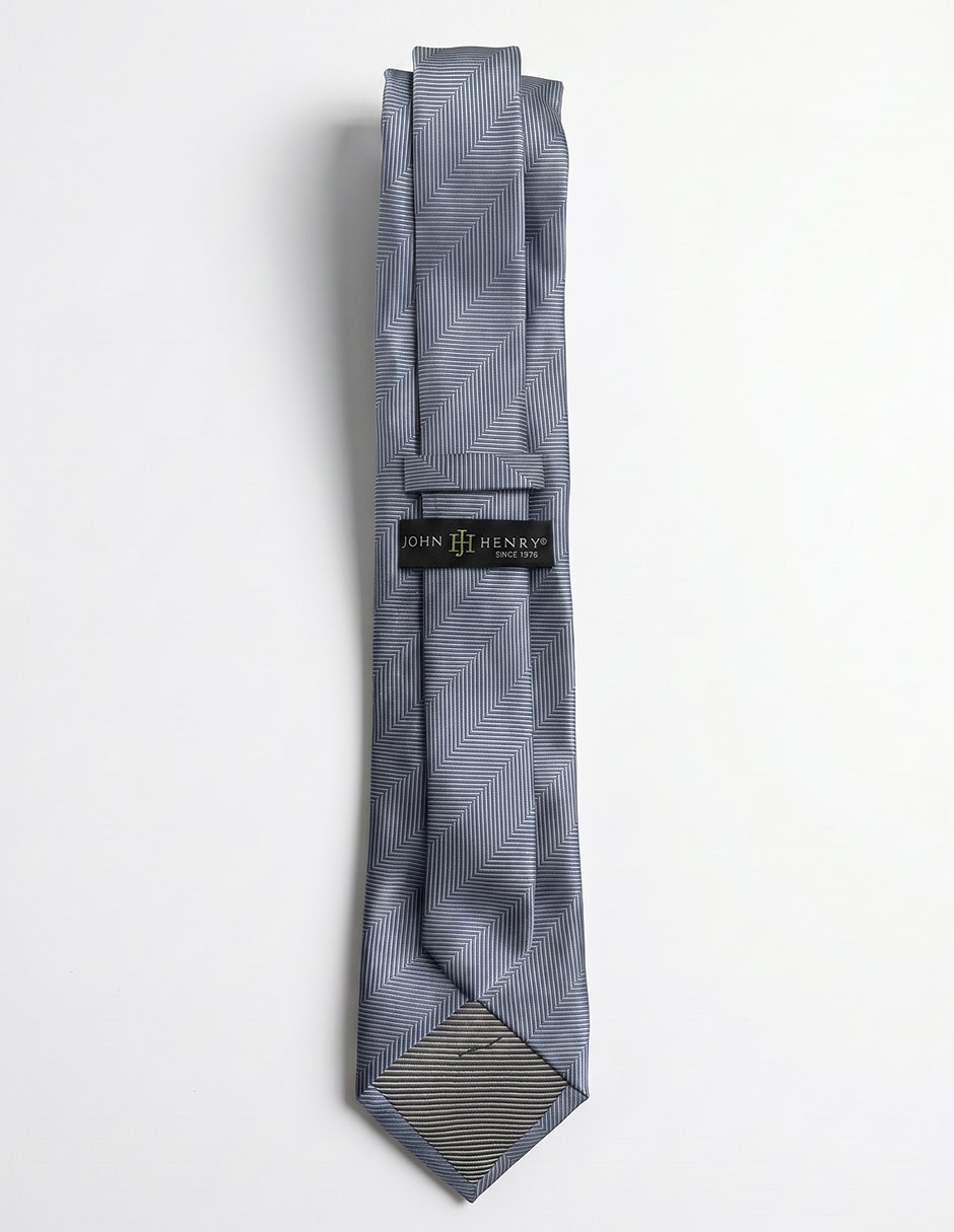 Corbata regular de seda para hombre 2