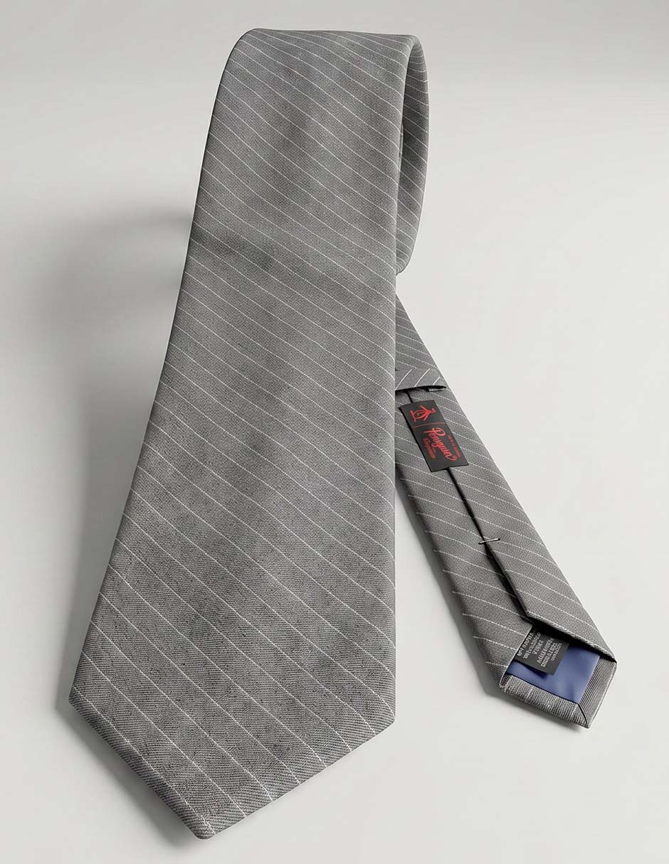 Corbata regular de seda para hombre 1