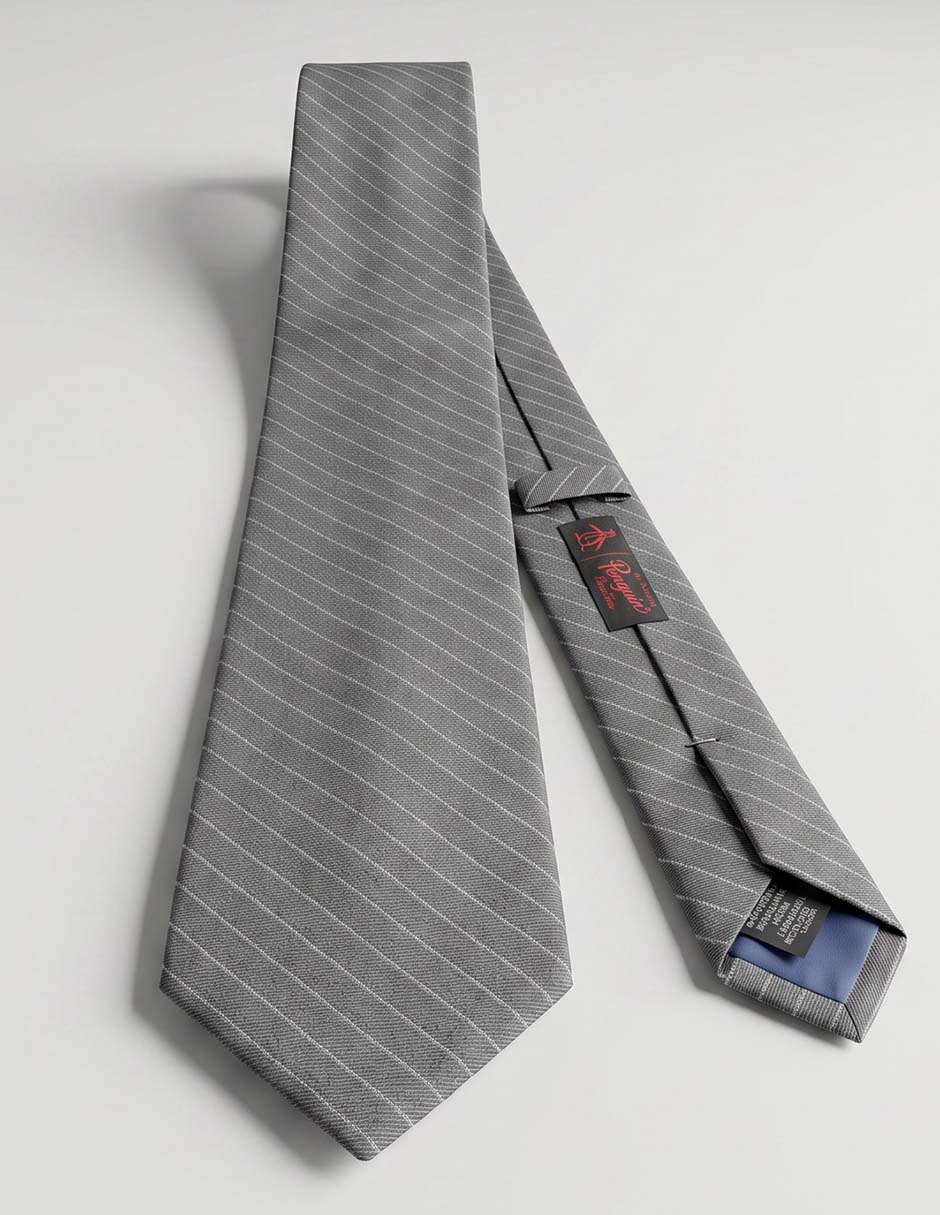 Corbata regular de seda para hombre