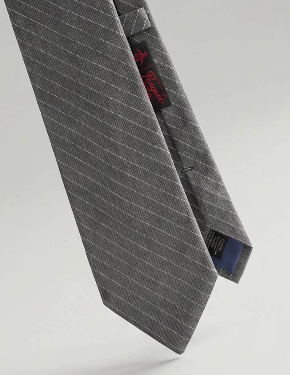 Corbata regular de seda para hombre 3