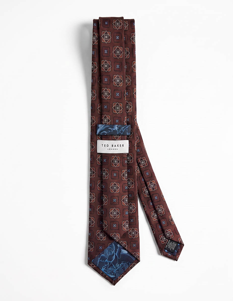 Corbata regular de seda para hombre 2