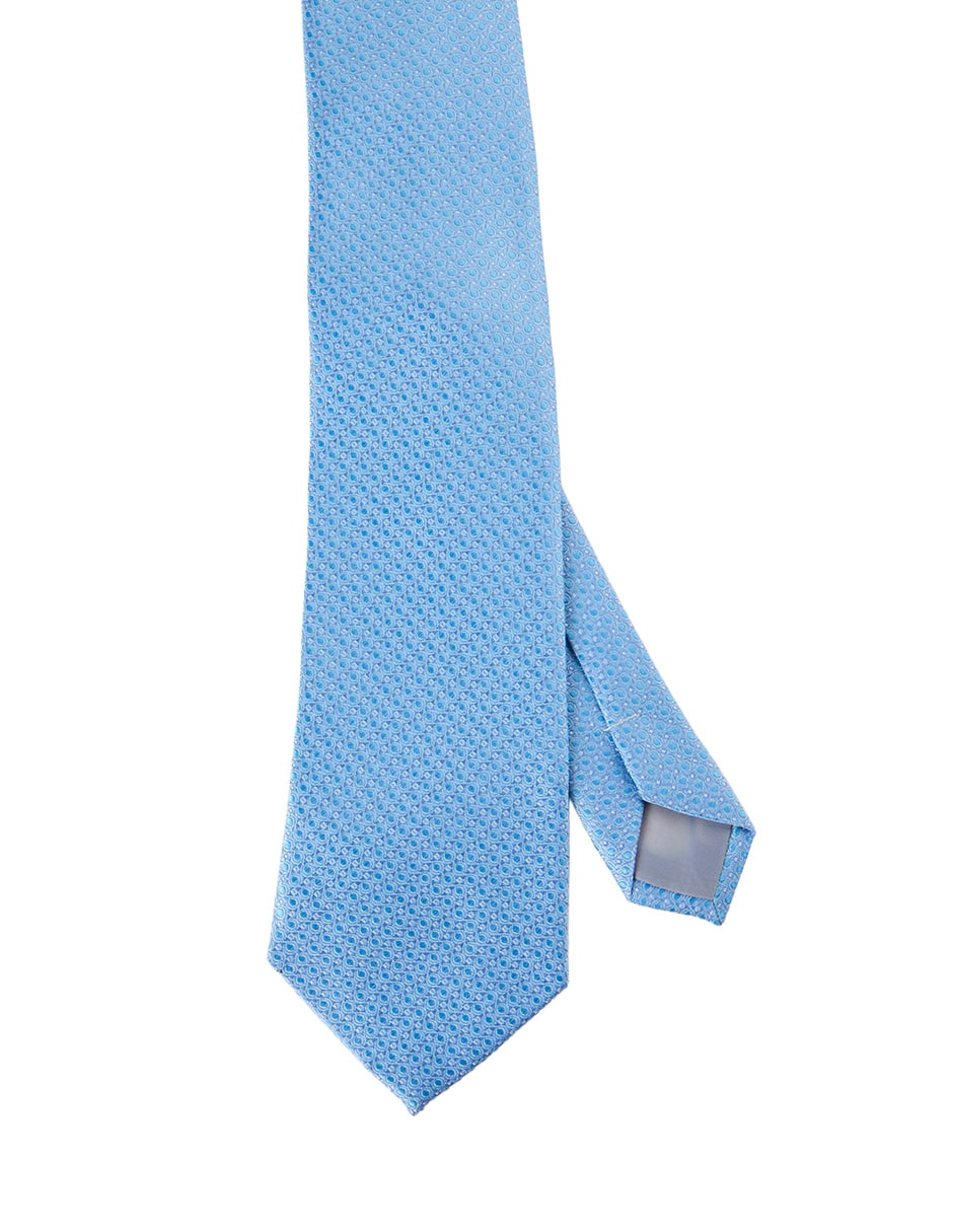 Corbata slim estampado lunares para hombre