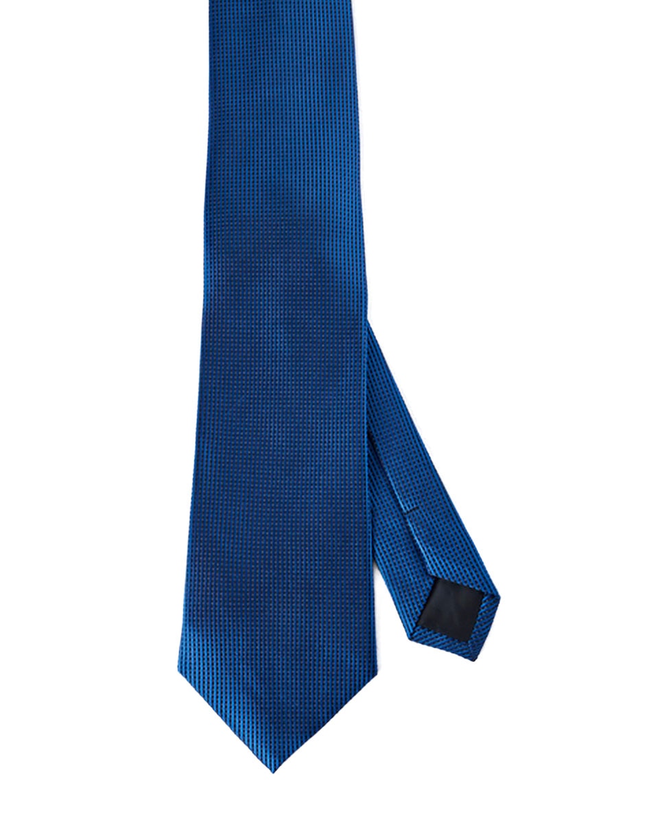 Corbata slim de seda estampado a rayas para hombre