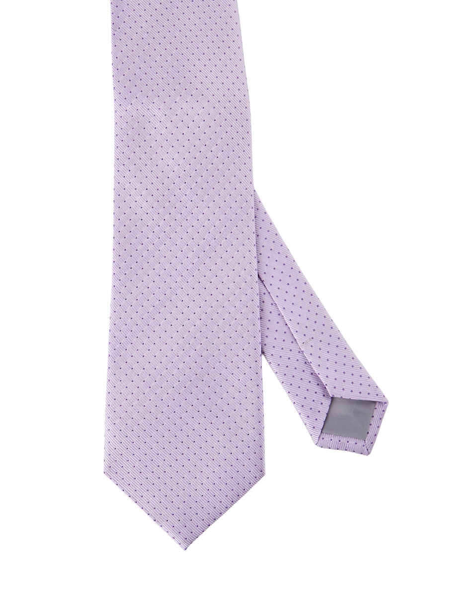 Corbata slim estampado jacquard para hombre