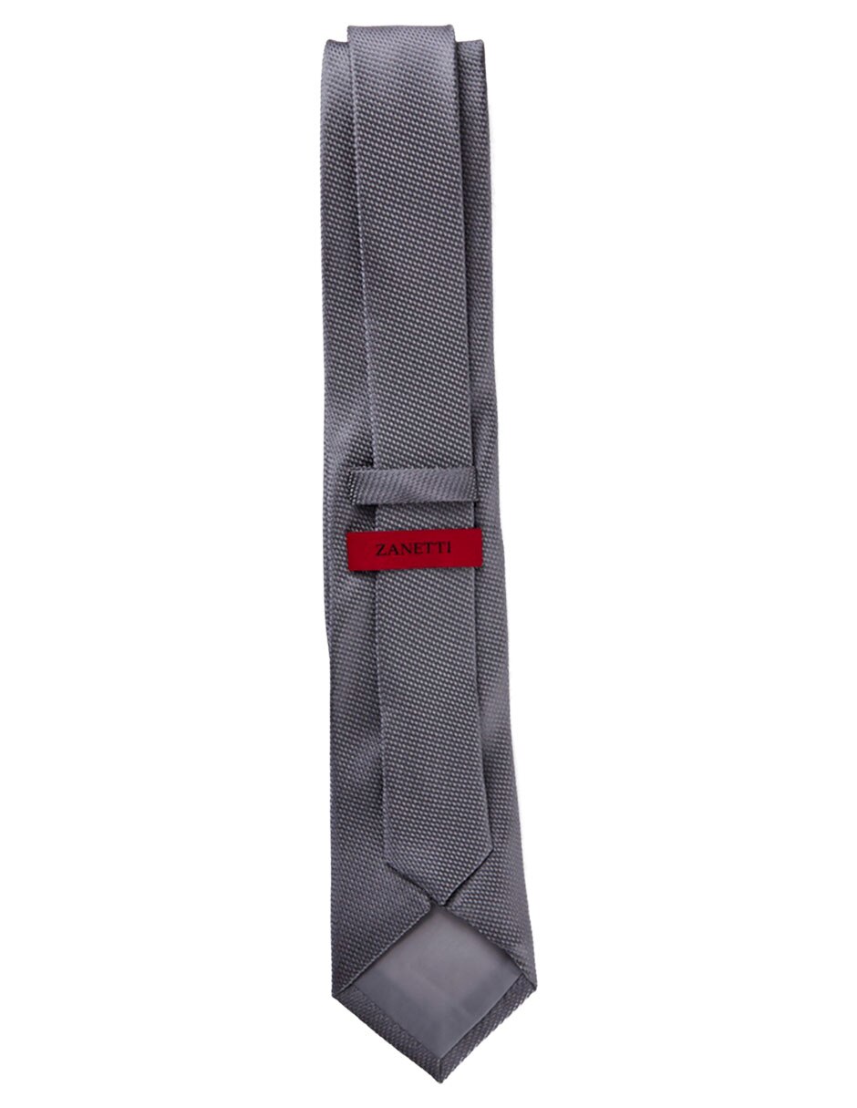 Corbata slim de seda estampado para hombre 3