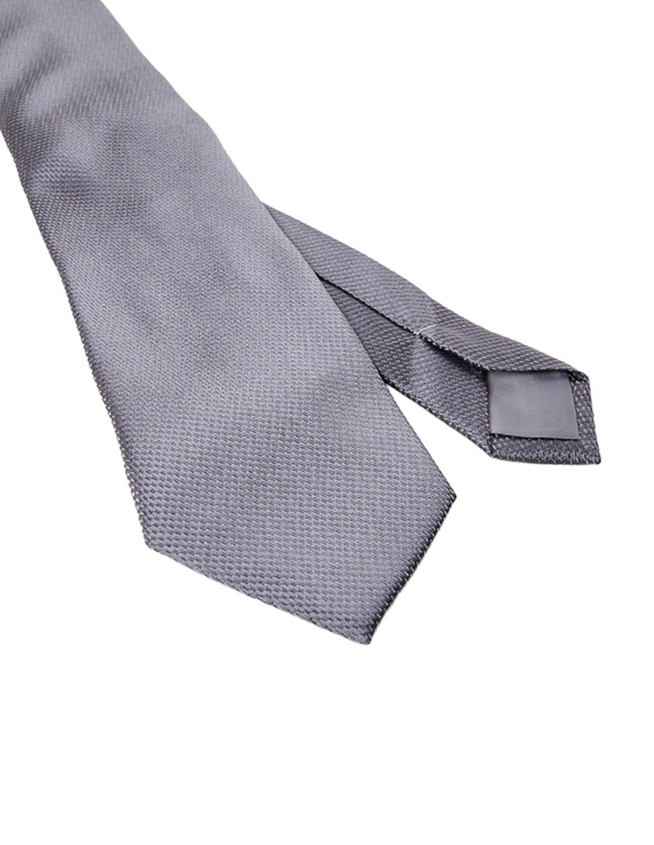 Corbata slim de seda estampado para hombre 2