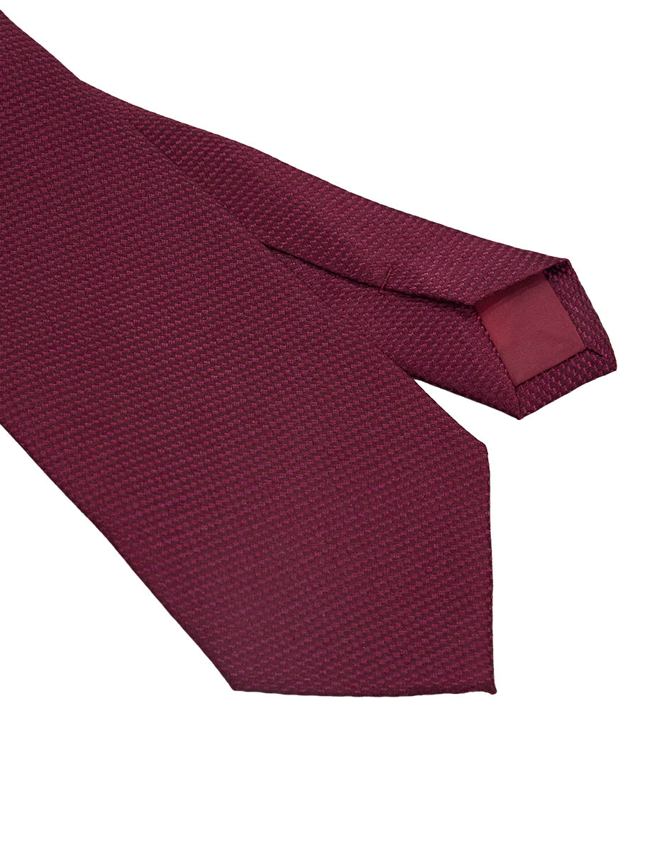 Corbata slim de seda estampado jacquard para hombre Corbata slim de seda estampado jacquard para hombre