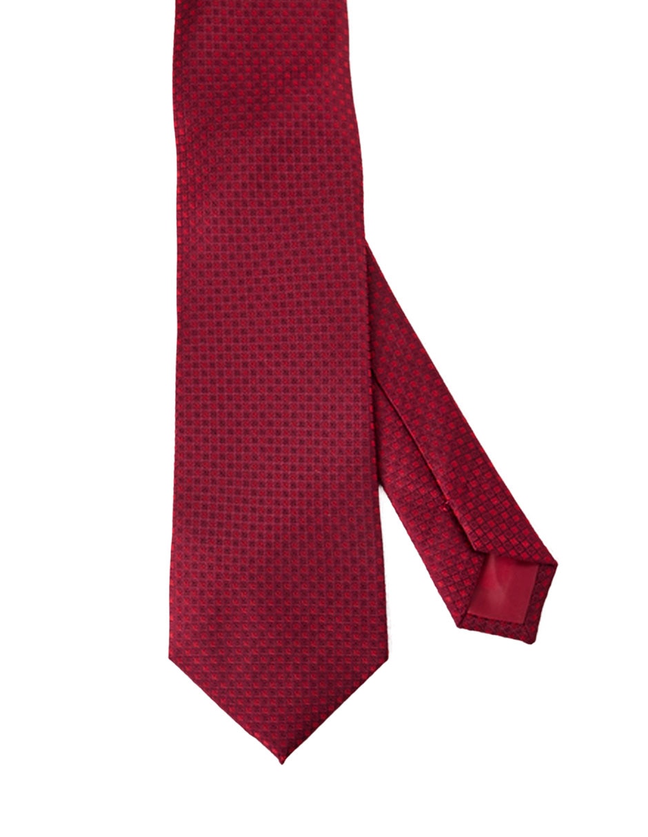 Corbata slim estampado jacquard para hombre
