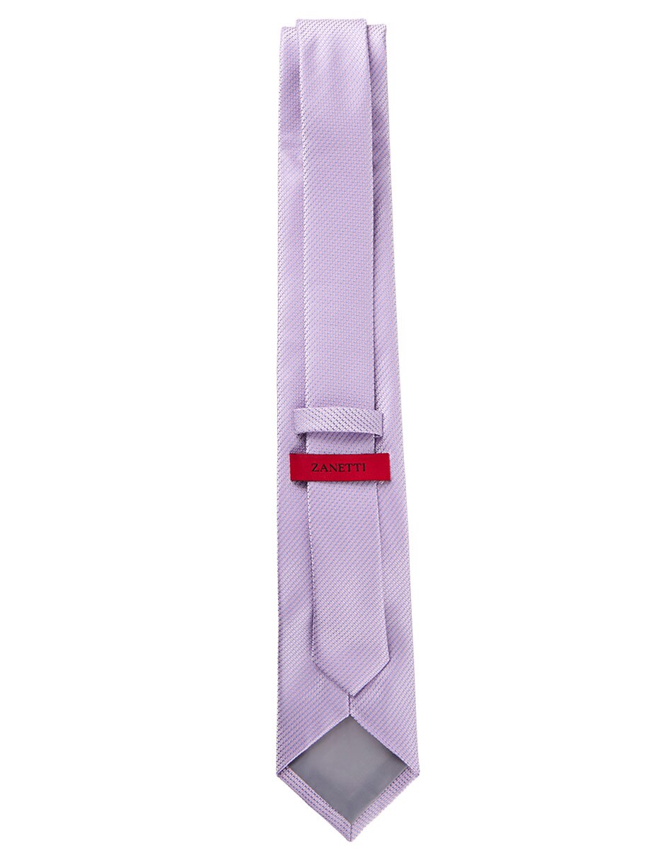 Corbata regular de seda estampado para hombre 3