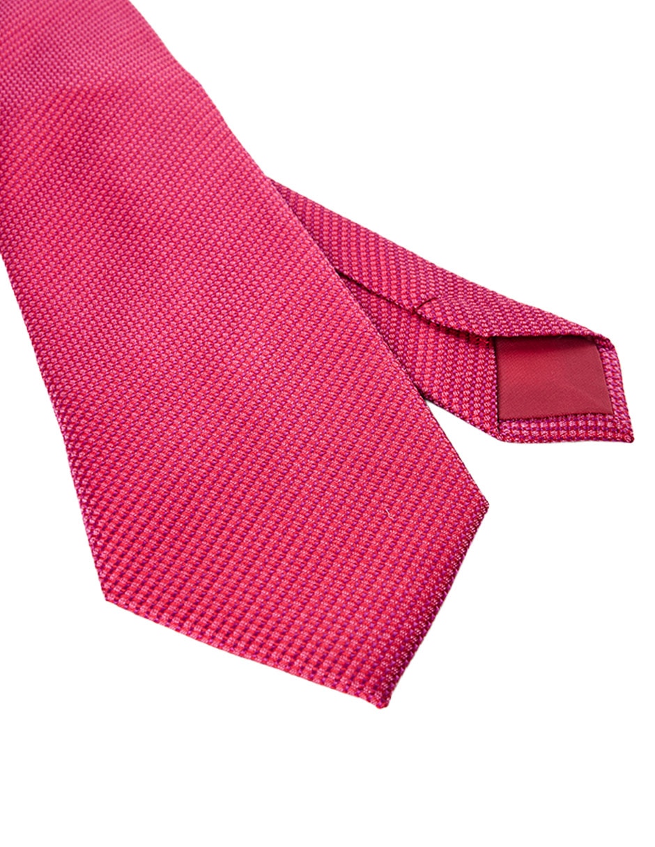 Corbata regular de seda estampado para hombre 2