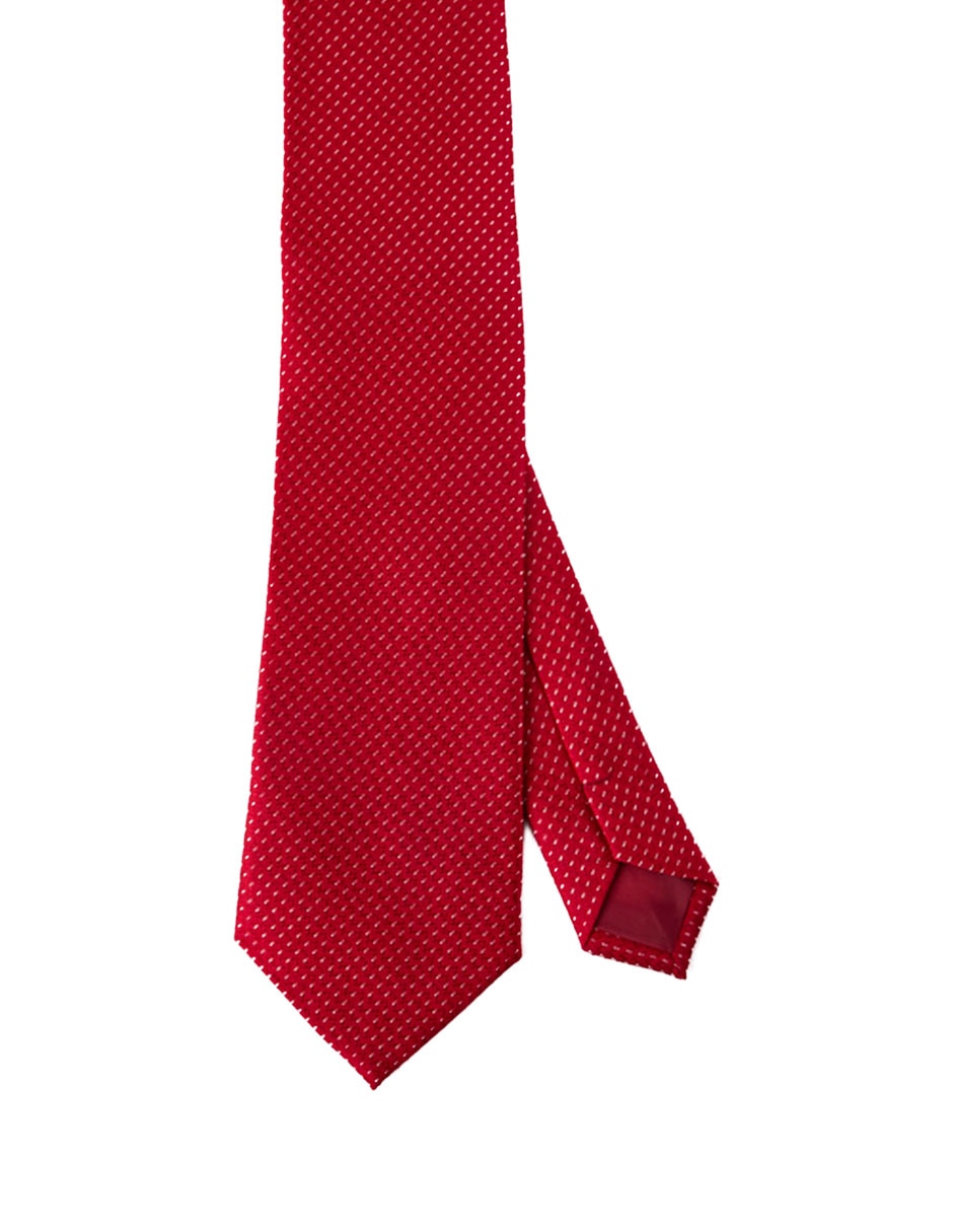 Corbata slim de seda estampado a rayas para hombre Corbata slim de seda estampado a rayas para hombre