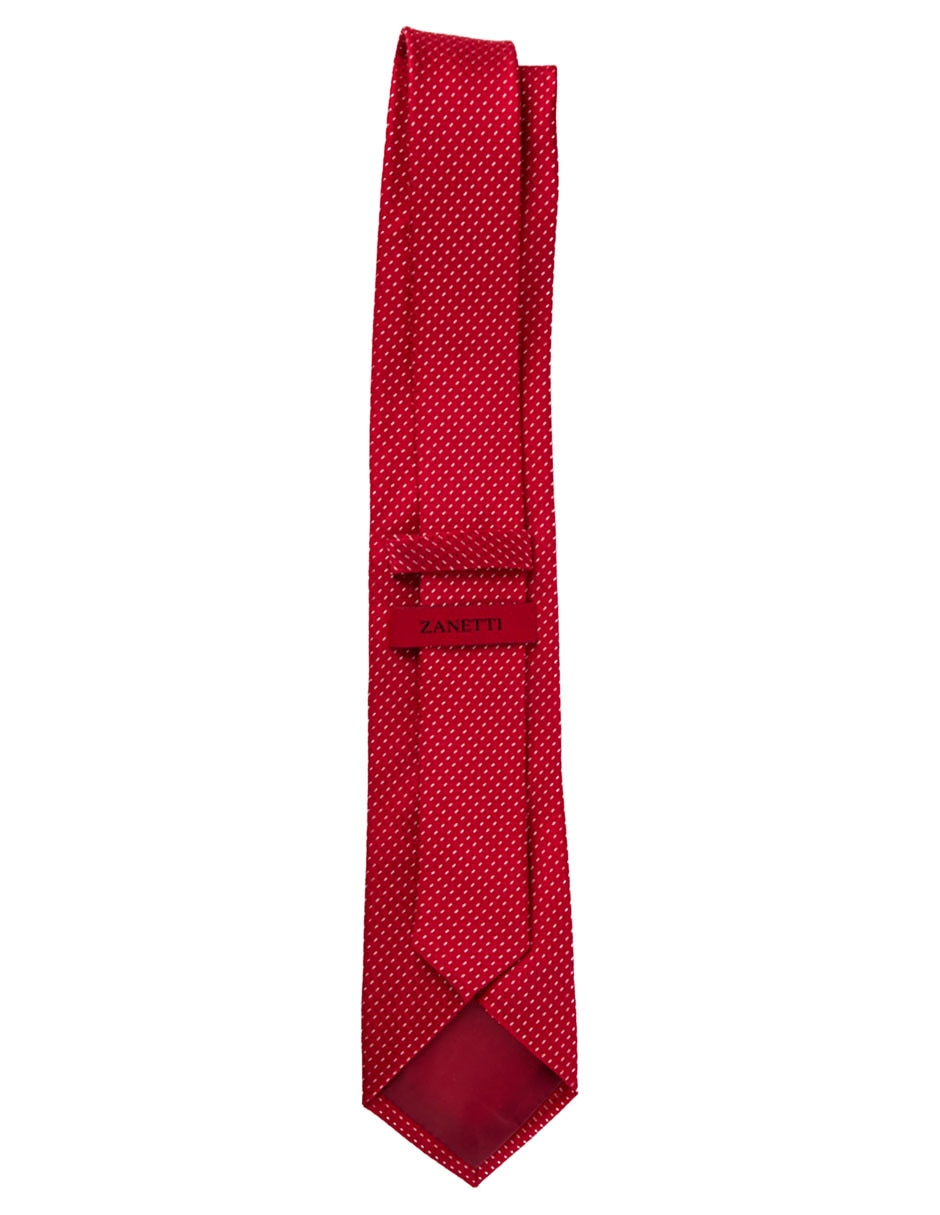 Corbata slim de seda estampado a rayas para hombre 3