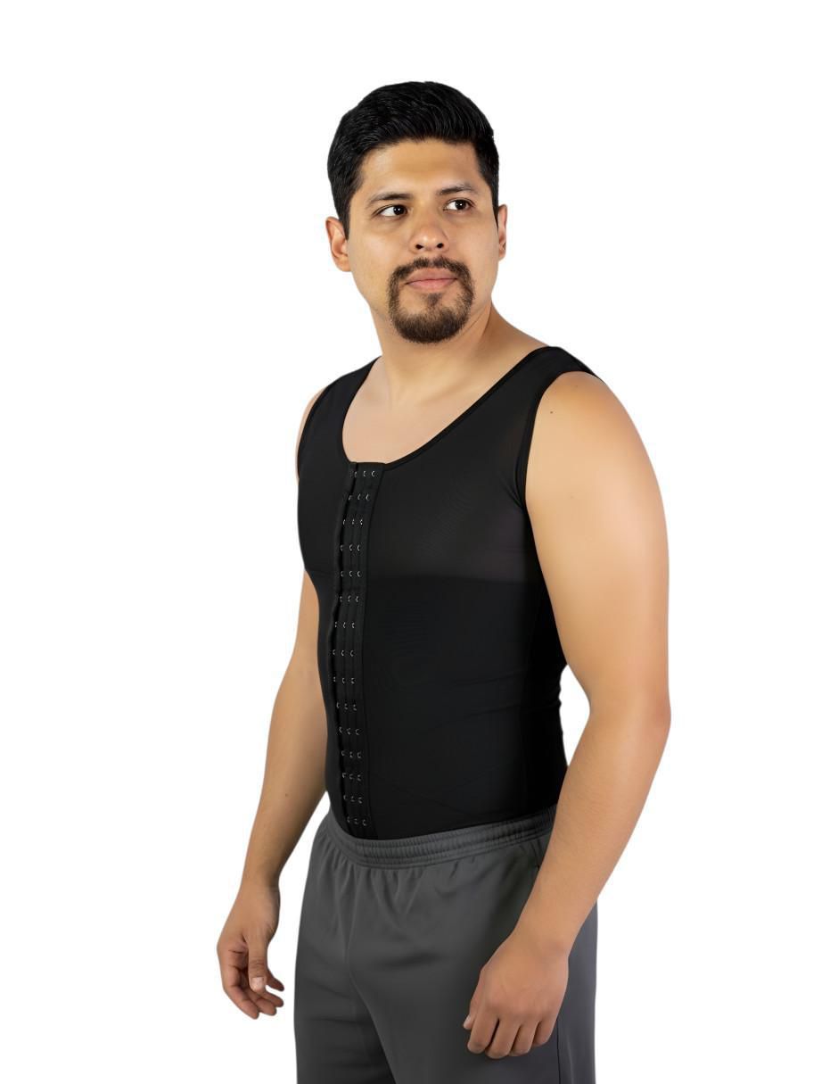 Camiseta tipo faja con compresión media para hombre
