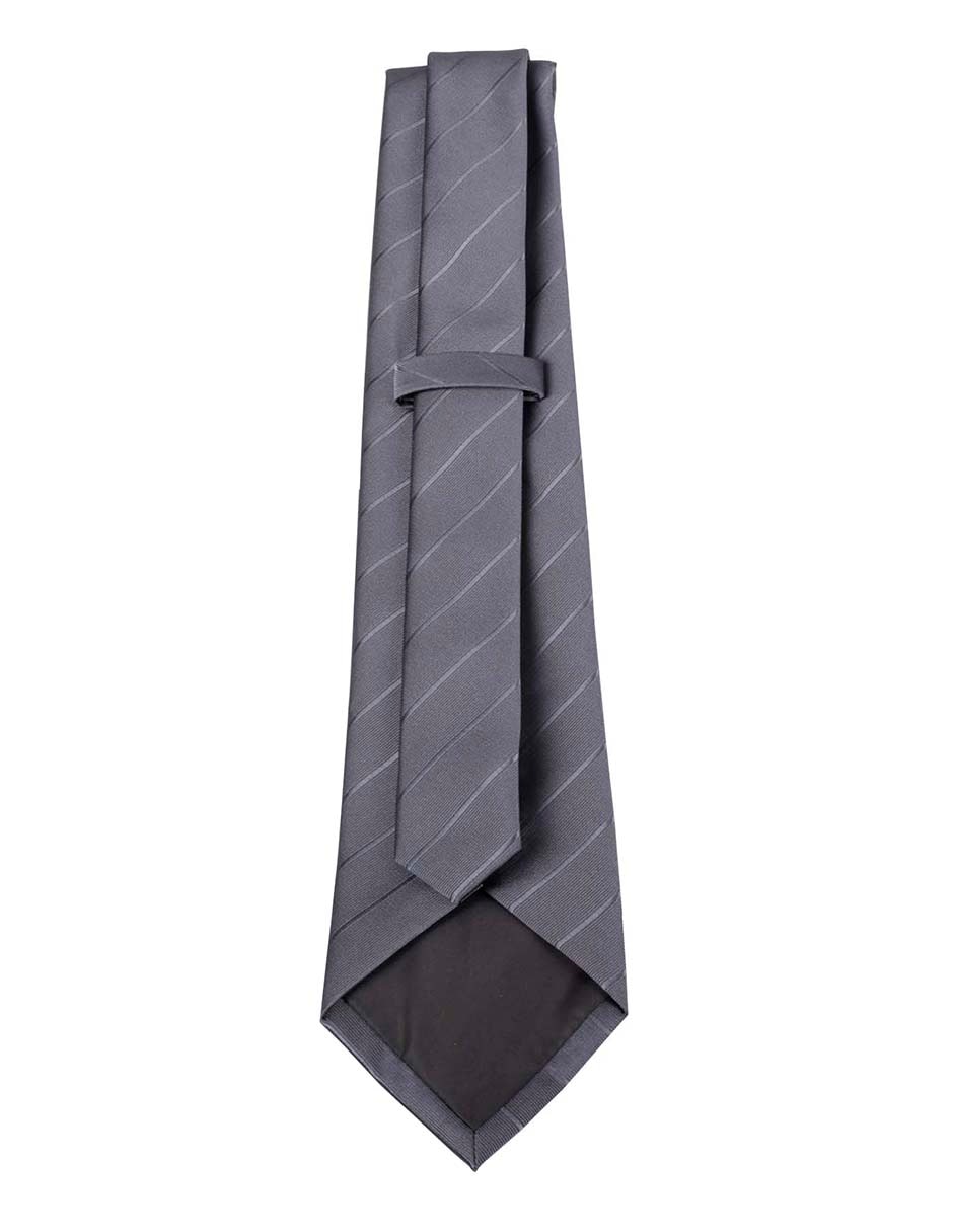 Corbata regular estampado a rayas para hombre