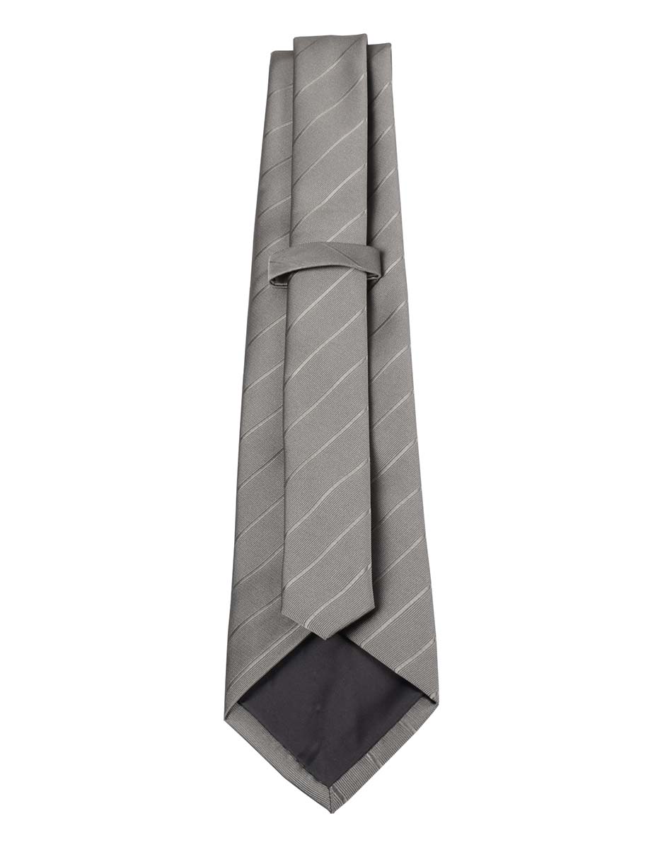 Corbata regular estampado a rayas para hombre