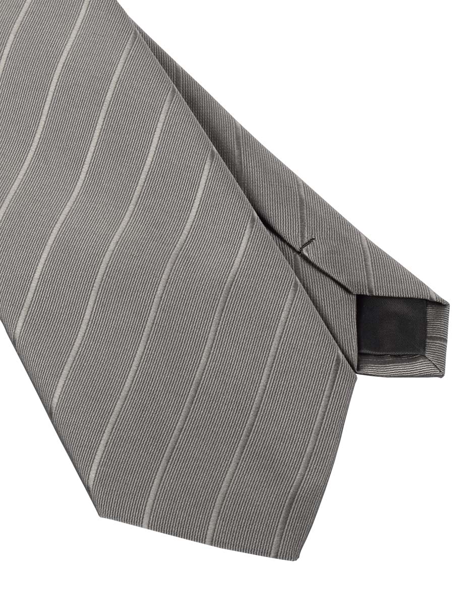 Corbata regular estampado a rayas para hombre