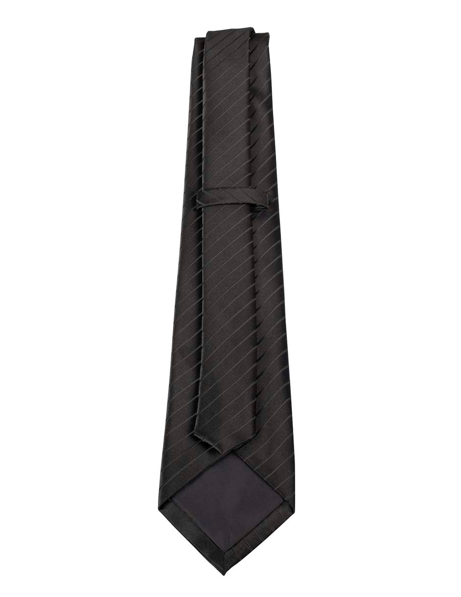Corbata regular estampado a rayas para hombre