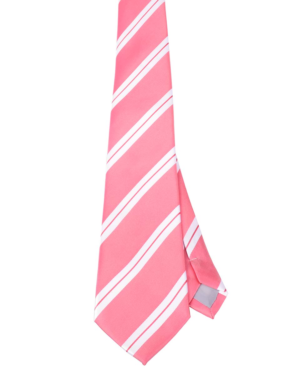 Corbata regular estampado a rayas para hombre