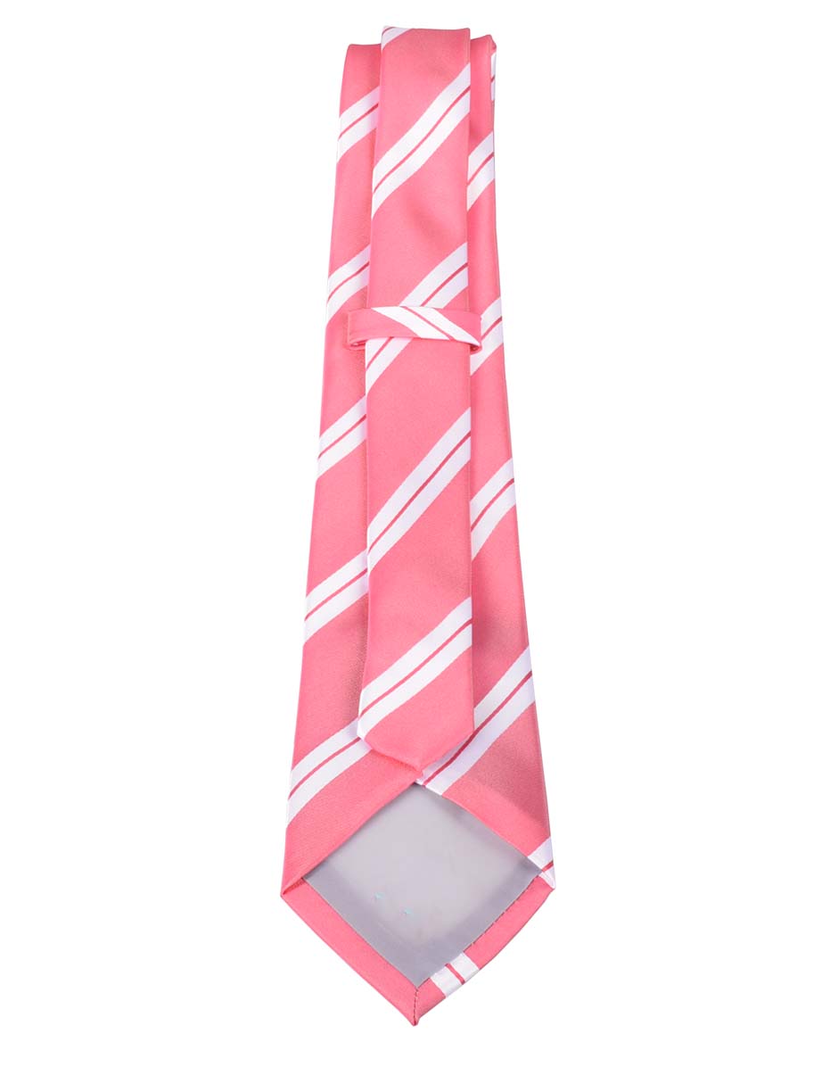 Corbata regular estampado a rayas para hombre