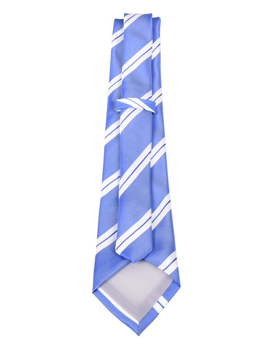 Corbata regular estampado a rayas para hombre