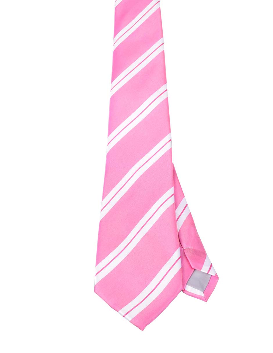 Corbata regular estampado a rayas para hombre