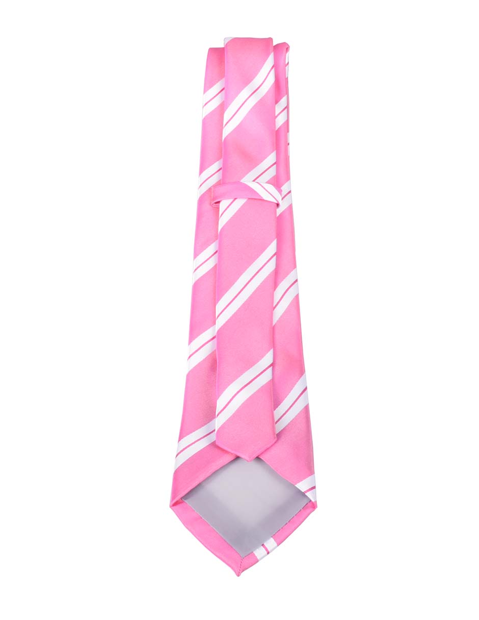 Corbata regular estampado a rayas para hombre