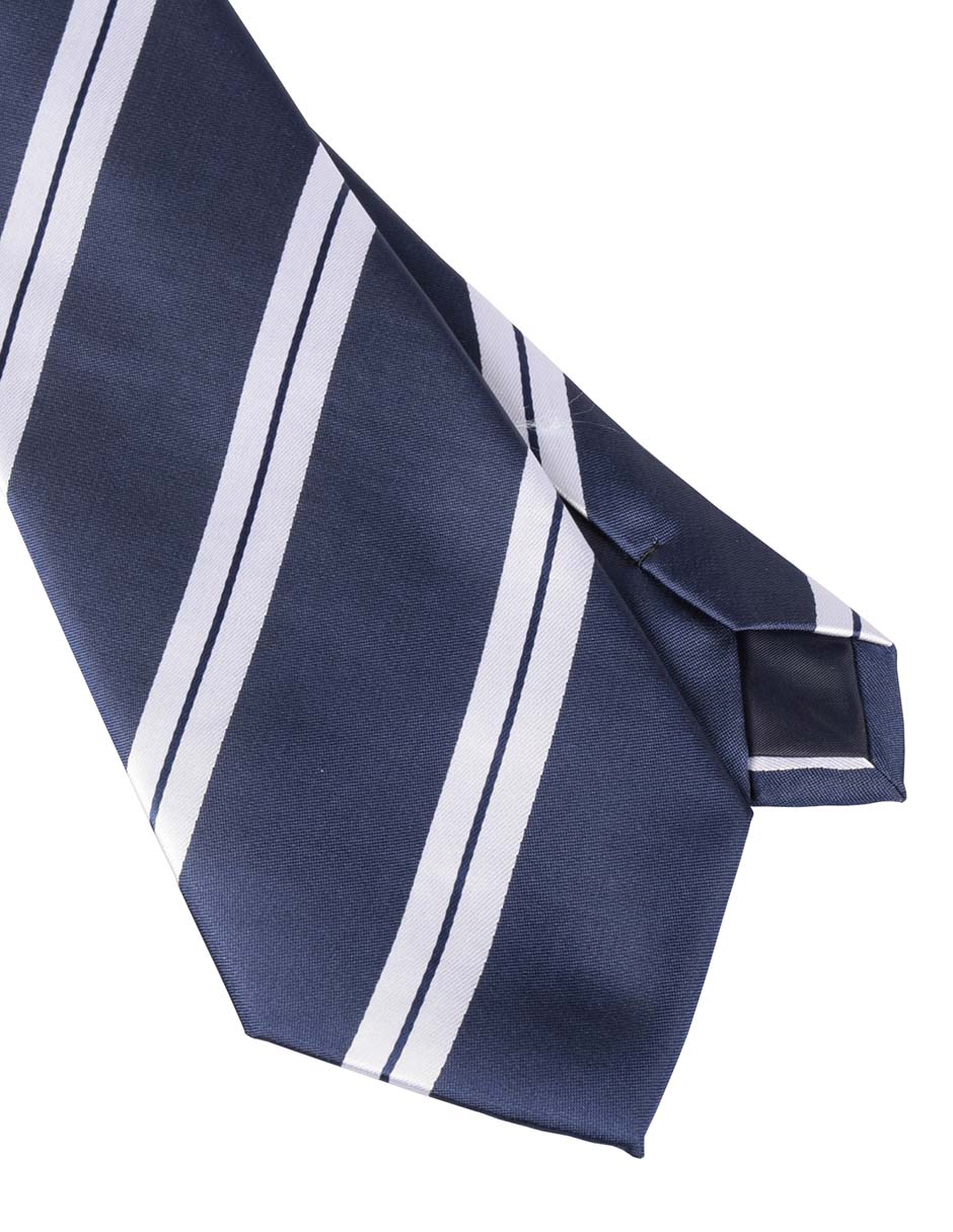 Corbata regular estampado a rayas para hombre