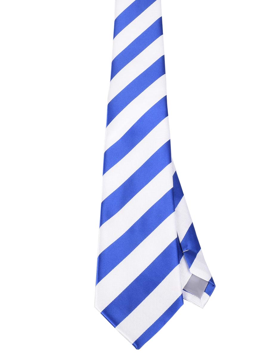 Corbata regular estampado a rayas para hombre