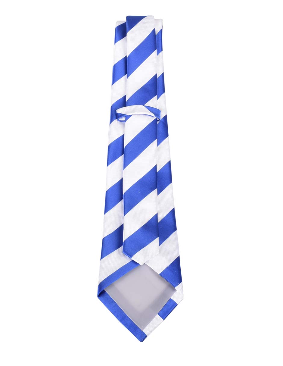 Corbata regular estampado a rayas para hombre