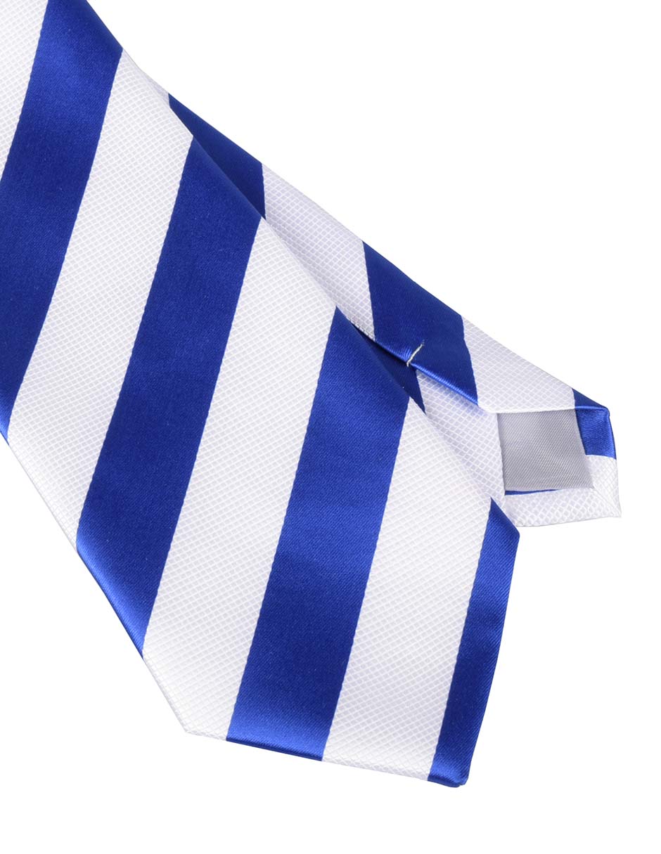 Corbata regular estampado a rayas para hombre