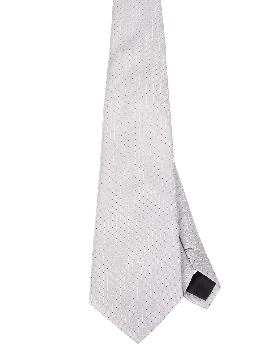 Corbata regular estampado a cuadros para hombre