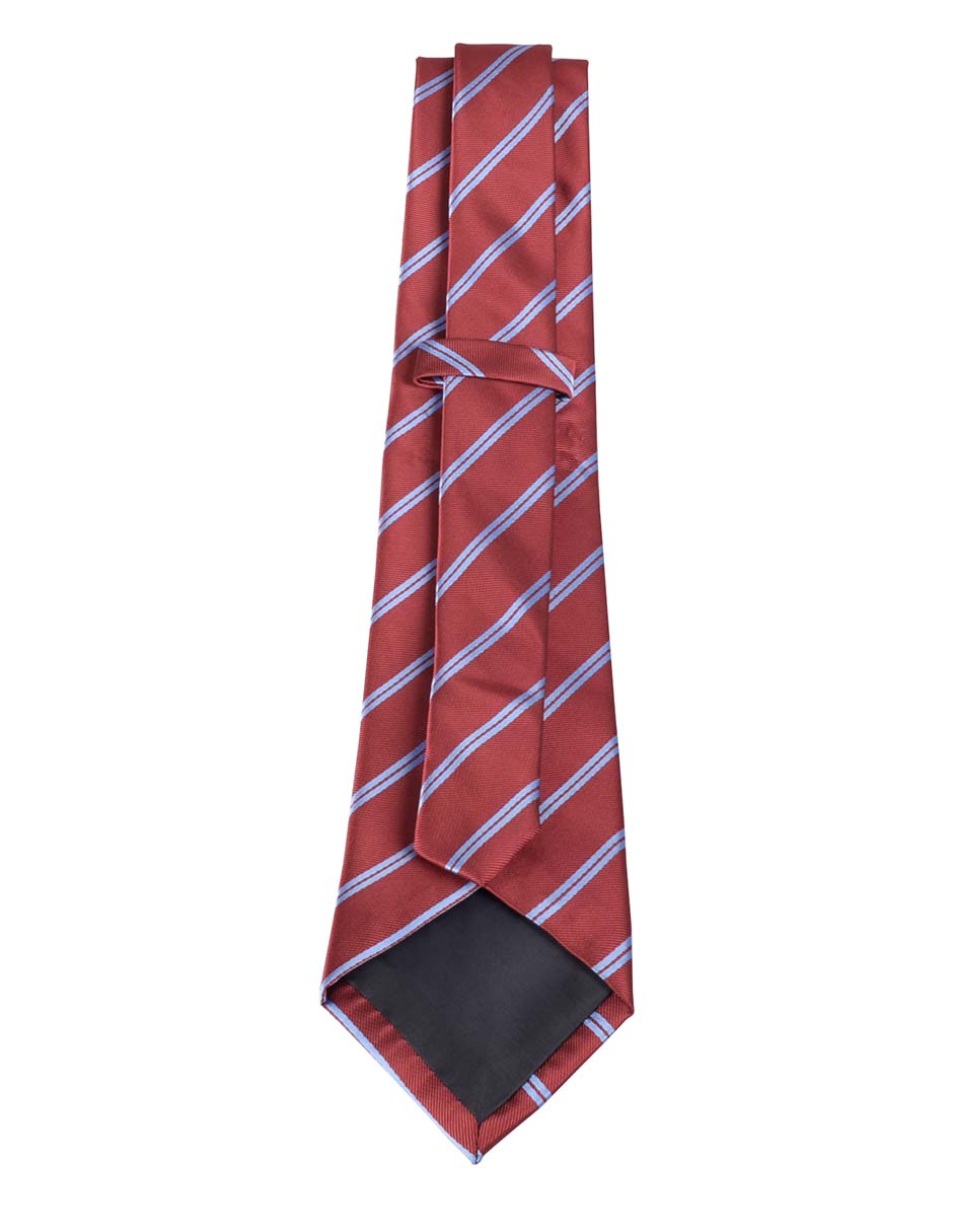 Corbata regular estampado a rayas para hombre