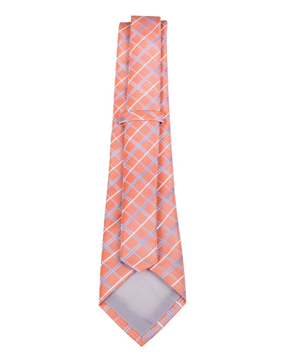 Corbata regular estampado a cuadros para hombre