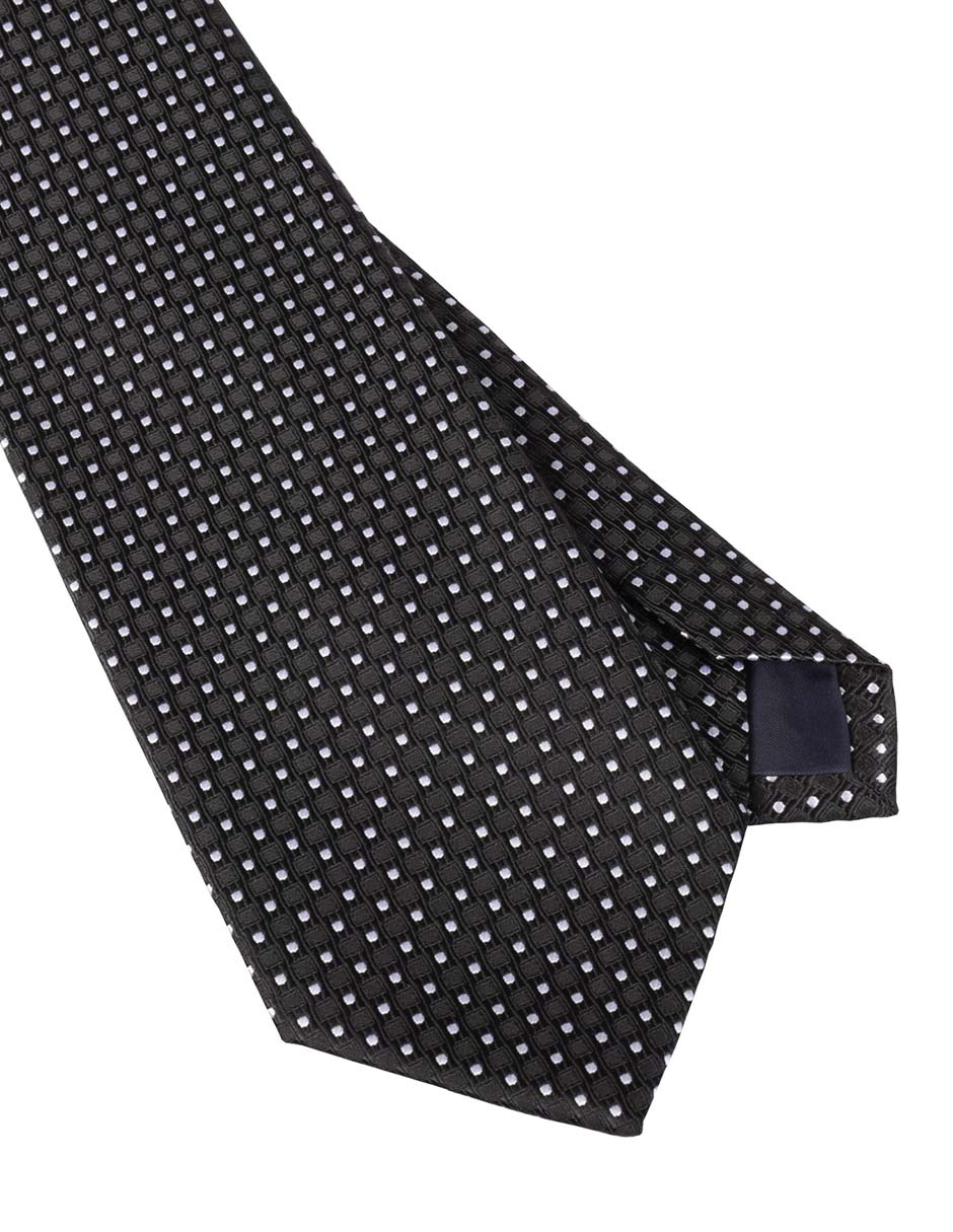 Corbata clásica estampado a cuadros para hombre