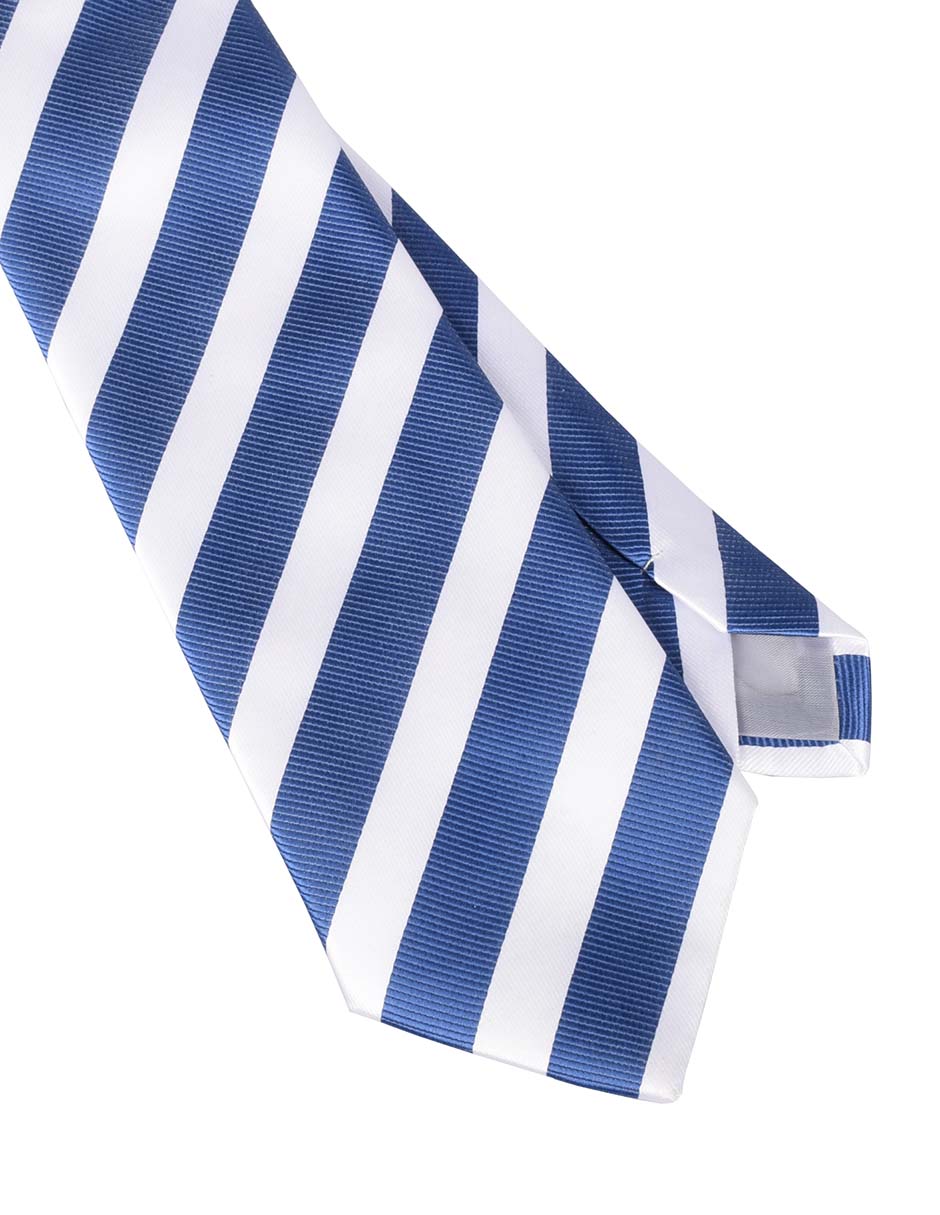 Corbata regular estampado a rayas para hombre