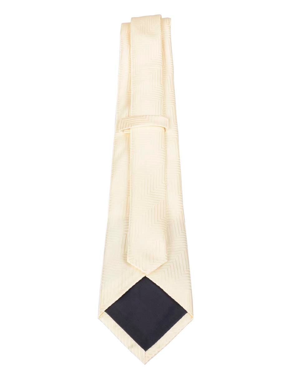 Corbata regular estampado a rayas para hombre