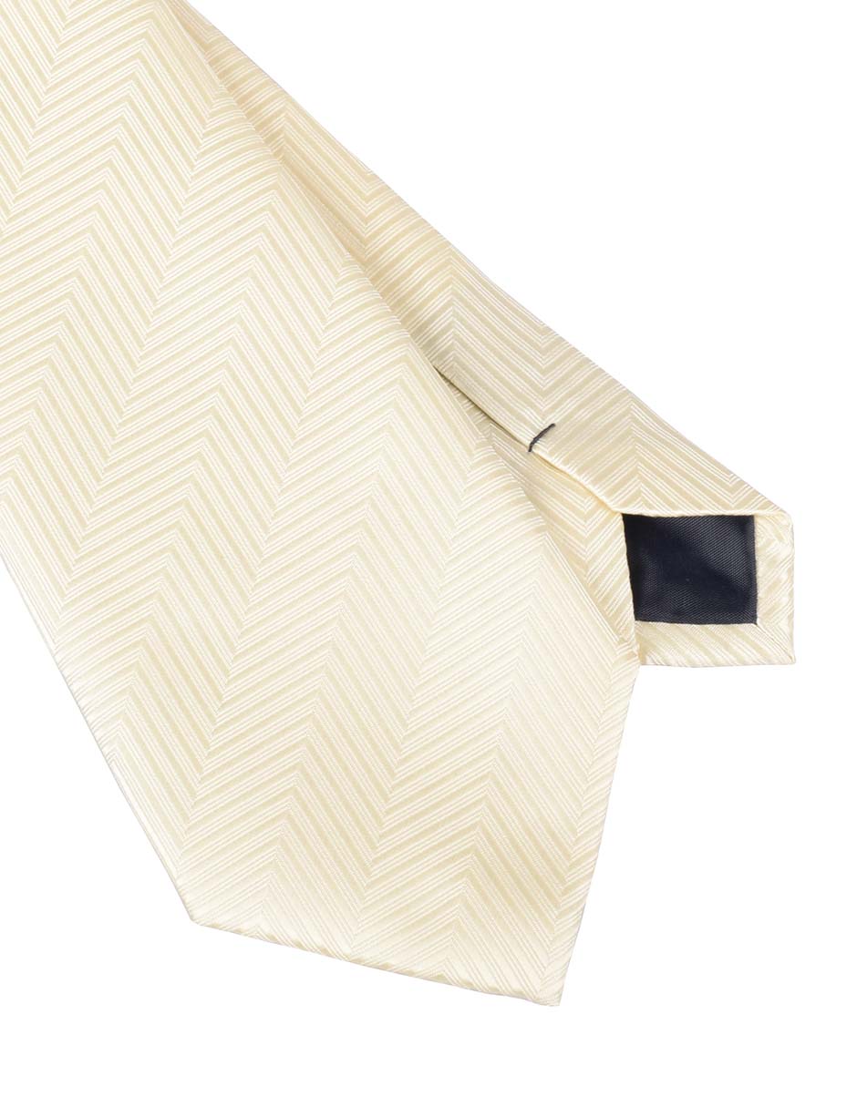 Corbata regular estampado a rayas para hombre