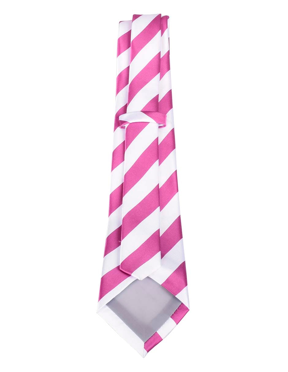 Corbata regular estampado a rayas para hombre