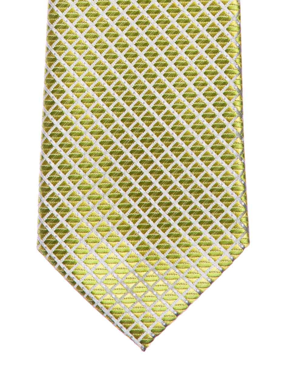 Corbata regular estampado a cuadros para hombre