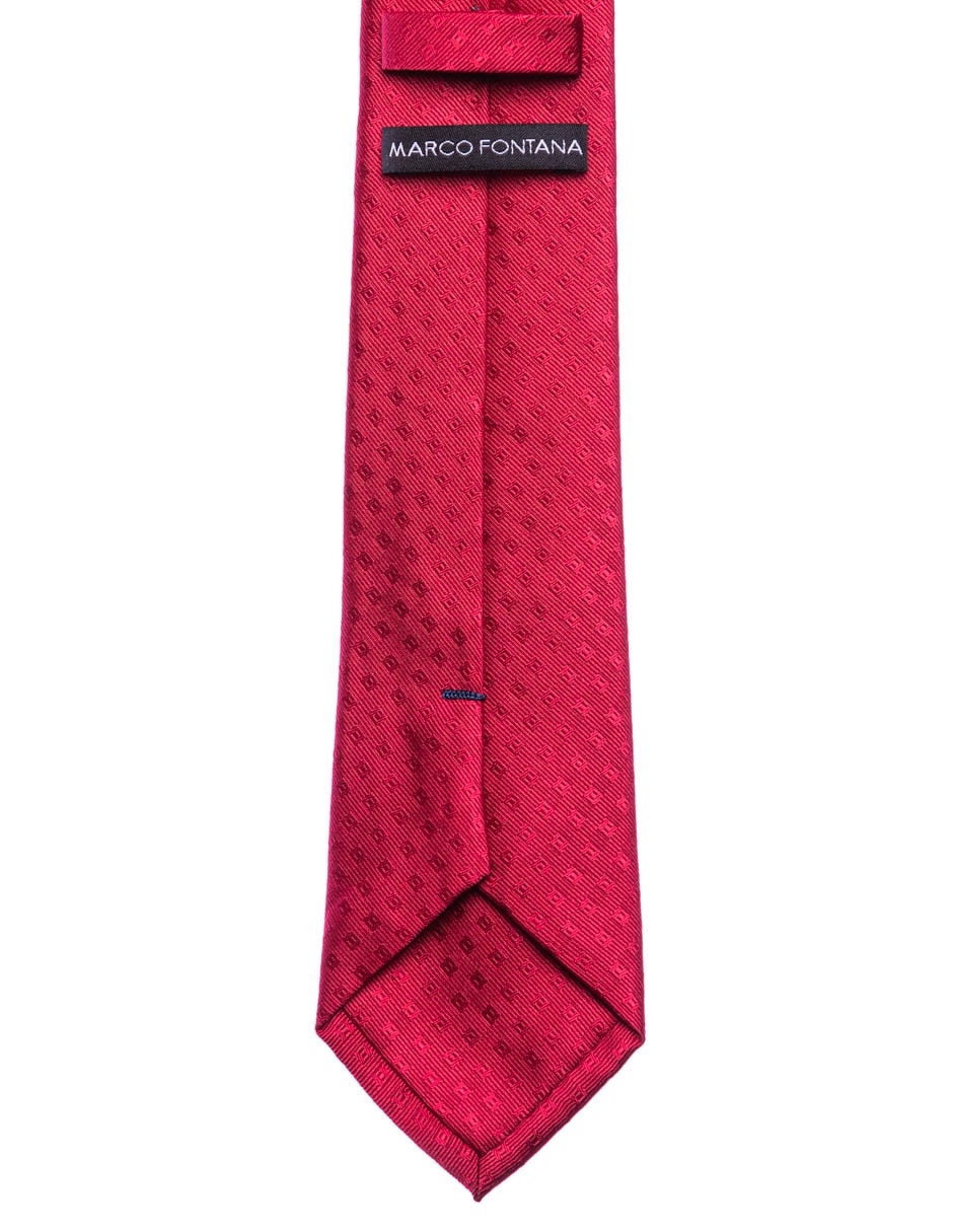 Corbata regular estampado grecas para hombre 2