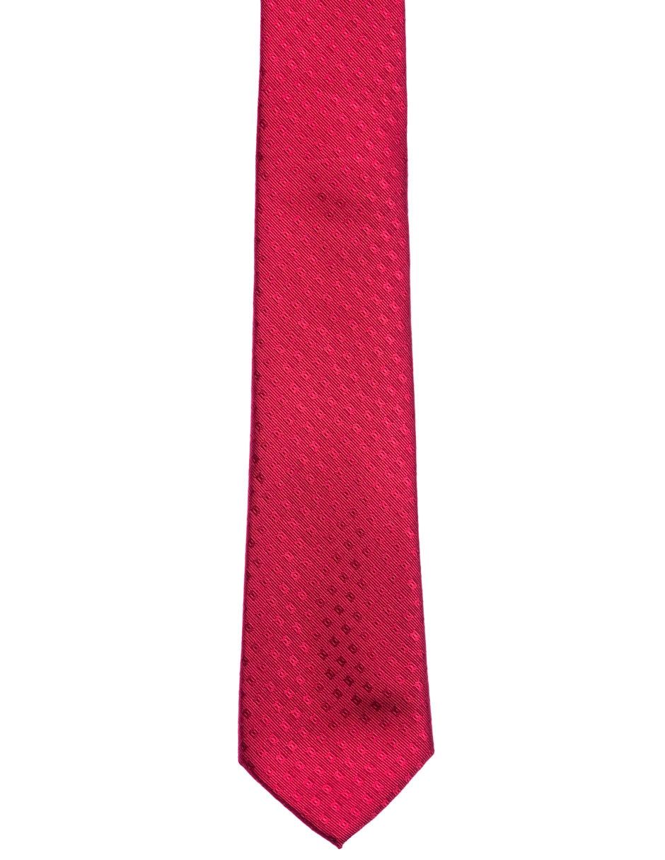 Corbata regular estampado grecas para hombre 3