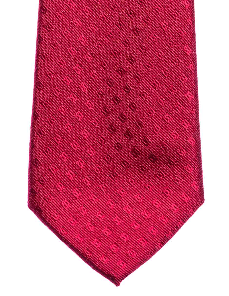Corbata regular estampado grecas para hombre