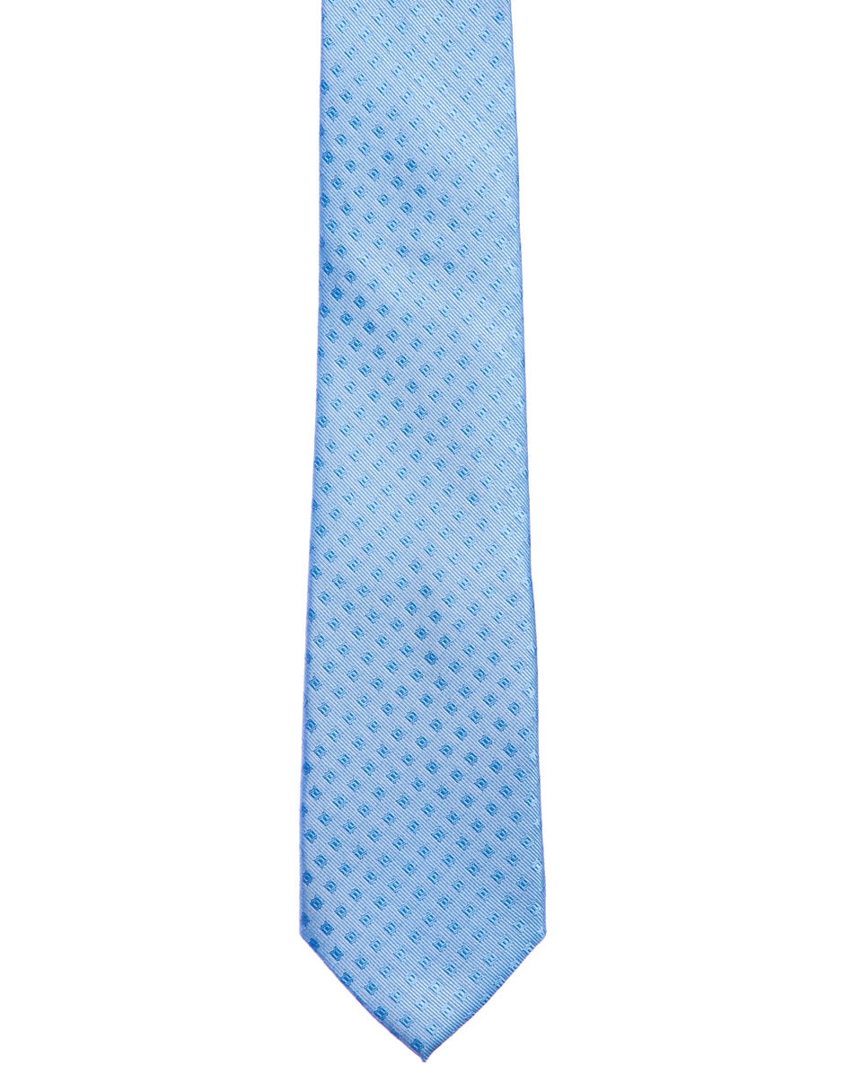 Corbata regular estampado a cuadros para hombre 3